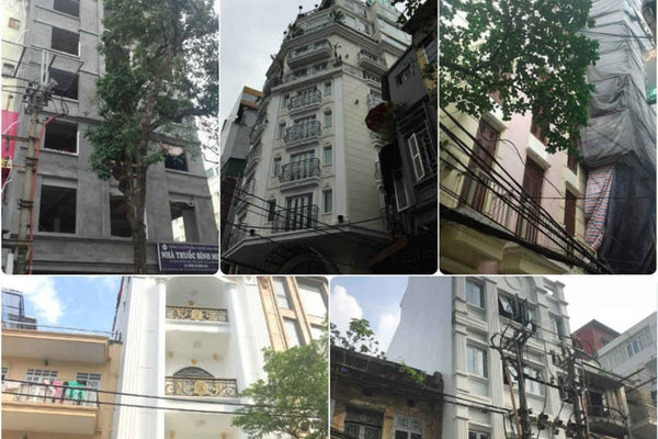 Hoàn Kiếm - Hà Nội: Hàng loạt công trình vi phạm trật tự xây dựng “băm nát” cảnh quan phố Cổ