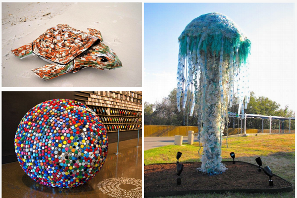 Cuộc thi sáng tác các tác phẩm nghệ thuật từ rác thải nhựa và phao xốp ở biển 2018