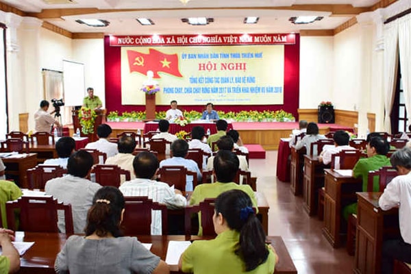 Thừa Thiên Huế tổng kết công tác quản lý, bảo vệ rừng - phòng cháy chữa cháy rừng