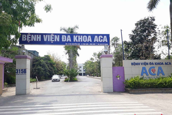 Thanh Hóa: Bệnh viện Đa khoa ACA Bỉm Sơn chưa bảo đảm môi trường