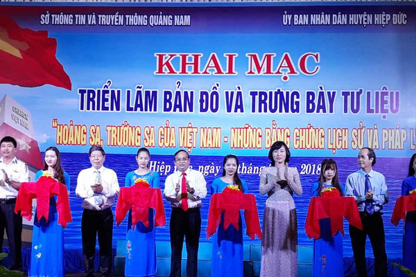 Quảng Nam: Triển lãm bản đồ và trưng bày tư liệu về Hoàng Sa, Trường Sa của Việt Nam