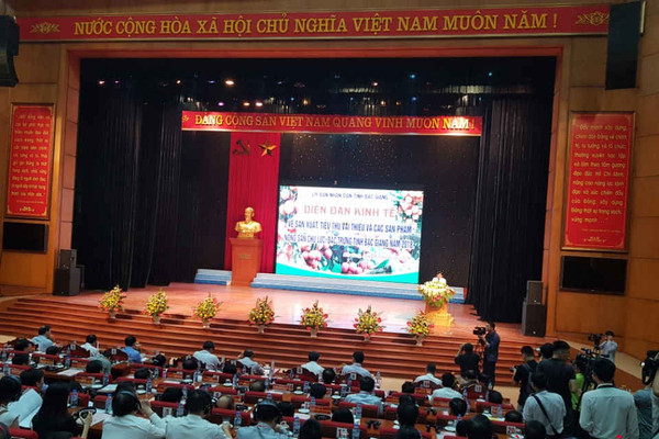 Cơ hội tiêu thụ vải thiều và các sản phẩm nông sản chủ lực tỉnh Bắc Giang