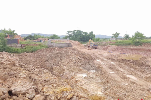 Yên Dũng – Bắc Giang: Lợi dụng cải tạo ao, hồ để khai thác đất sét trái phép