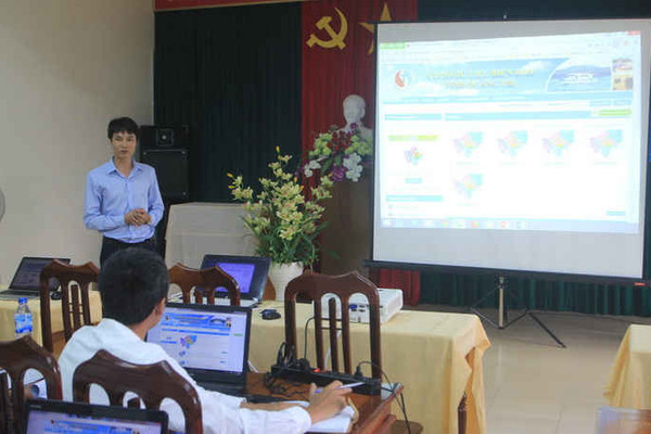 Chuyển giao công nghệ hệ thống cơ sở dữ liệu TN&MT vùng biển, ven bờ và hải đảo tỉnh Quảng Trị