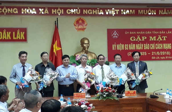 Đắk Lắk: Tổ chức gặp mặt phóng viên, nhà báo nhân kỷ niệm 93 năm Ngày Báo chí Cách mạng Việt Nam