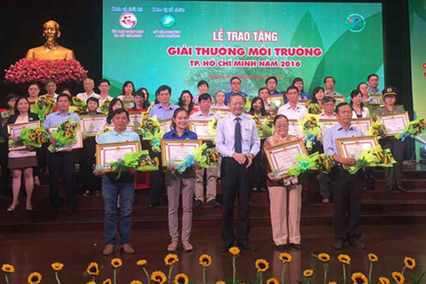 Xét tặng Giải thưởng Môi trường TP. Hồ Chí Minh năm 2018