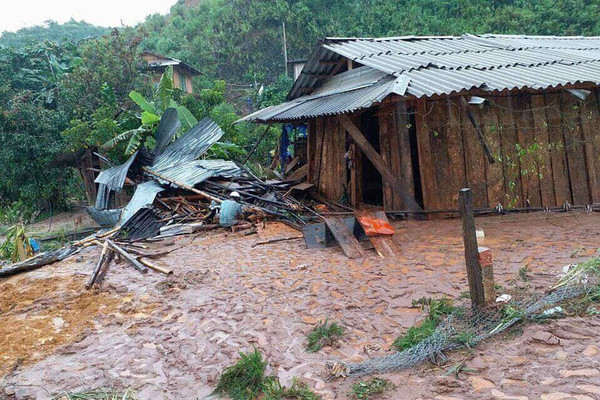 Điện Biên: Mưa lớn gây nhiều thiệt hại và nguy cơ gia tăng