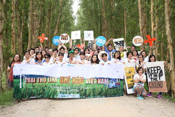 Tìm kiếm 35 bạn trẻ tham gia Trại Thủ lĩnh Khí hậu Việt Nam 2018