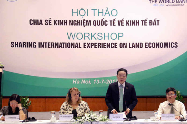 Chuyên gia Quốc tế chia sẻ kinh nghiệm về kinh tế đất đai