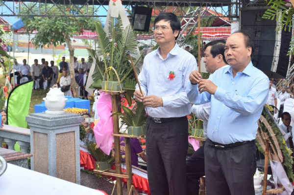 Quảng Nam: Thủ tướng Nguyễn Xuân Phúc dự lễ khánh thành Nghĩa trang liệt sĩ xã Quế Phú