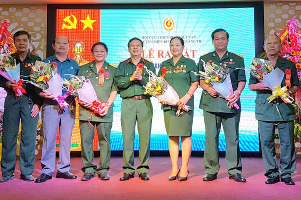 Ra mắt CLB Doanh nhân cựu chiến binh và cựu chiến binh làm kinh tế tỉnh Quảng Trị ​​​​​​​