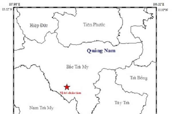 Chỉ trong vòng 3 ngày, có đến 6 trận động đất