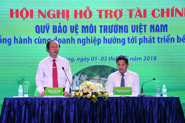 Hội nghị Hỗ trợ tài chính Quỹ Bảo vệ Môi trường Việt Nam năm 2018: “Mong muốn thống nhất tổ chức, tổng hợp nguồn vốn từ trung ương đến địa phương”