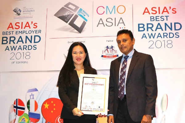 Novaland 3 năm liên tiếp được vinh danh là Thương hiệu tuyển dụng tốt nhất Châu Á (Asia Best Employer Brand)