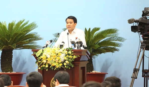 Chủ tịch Nguyễn Đức Chung: Hà Nội kiên quyết thu hồi các dự án chậm triển khai