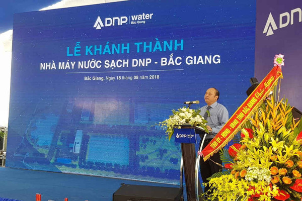 Chính thức khánh thành Nhà máy nước sạch DNP – Bắc Giang