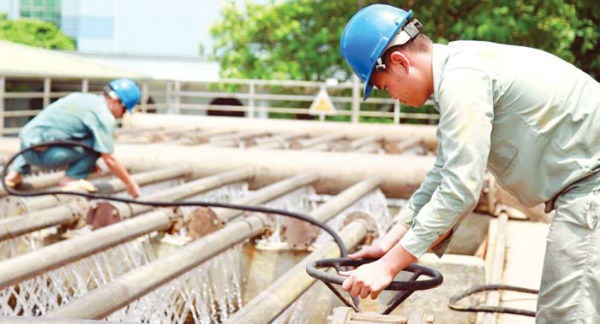 Nước sạch tại các khu công nghiệp Hà Nội chưa được tái sử dụng