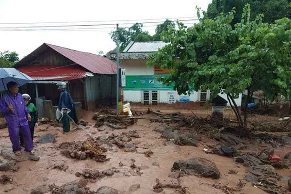 Điện Biên: Mưa lớn kéo dài, nhiều địa phương bị thiệt hại nặng