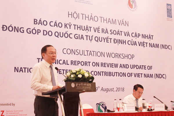Tham vấn dự thảo Rà soát, cập nhật báo cáo đóng góp do quốc gia tự quyết định (NDC) của Việt Nam