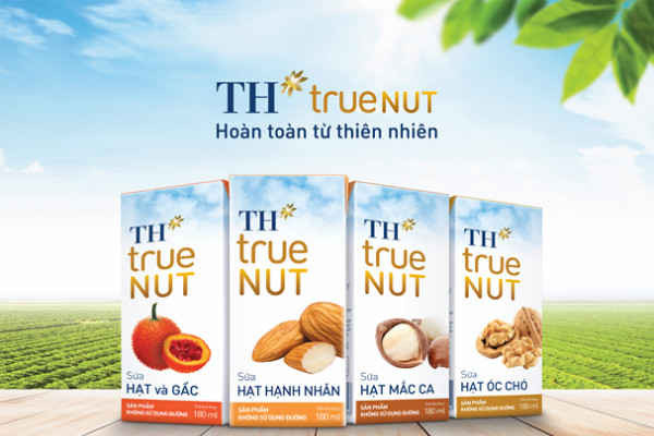 Sữa hạt cao cấp TH true NUT của TH nhận Giải “Sản phẩm mới xuất sắc” của thế giới