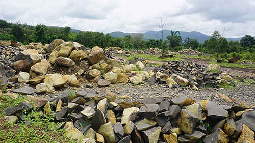 Sở TN&MT Bình Thuận: Chỉ đạo khắc phục việc khai thác đá trái phép ở Đa Kai