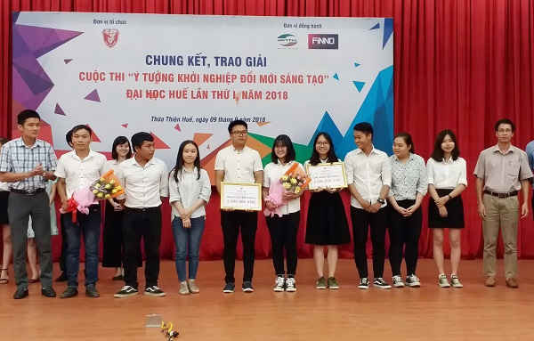 Thừa Thiên- Huế: Trao giải cuộc thi “Ý tưởng khởi nghiệp đổi mới sáng tạo”