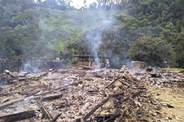 Bình Gia (Lạng Sơn): Cháy nhà thiệt hại hơn 200 triệu đồng
