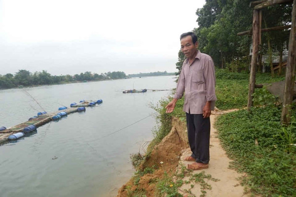 Thừa Thiên Huế đầu tư 13 tỷ đồng xây dựng tuyến kè chống sạt lở bờ sông Bồ
