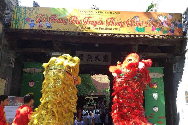 Hà Nội: Khai mạc lễ hội Tết trung thu Phố cổ 2018