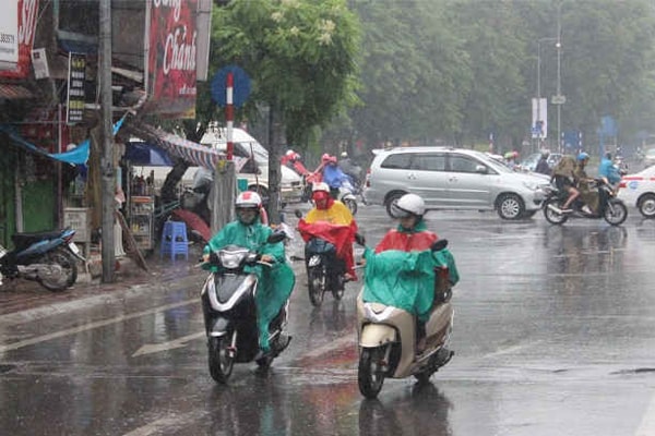 Đêm nay, không khí lạnh gây mưa trên diện rộng tại Bắc Bộ