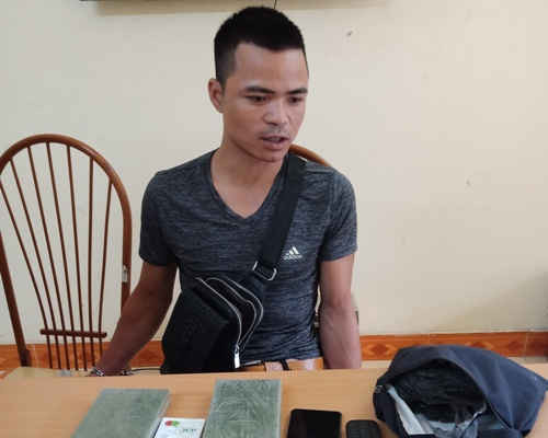 Điện Biên: Bắt giữ đối tượng vận chuyển 2 bánh heroin