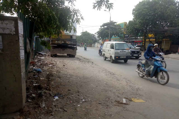 Hà Nội: Đường 70 đã sạch rác, phế thải