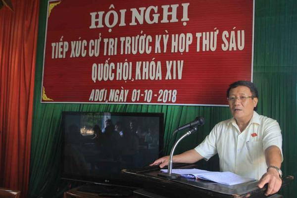 Quảng Trị: Cử tri huyện miền núi chia sẻ tâm tư, nguyện vọng với các đại biểu Quốc hội
