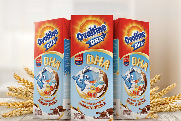 Ovaltine lần đầu tiên ra mắt sản phẩm ca cao lúa mạch có chứa DHA