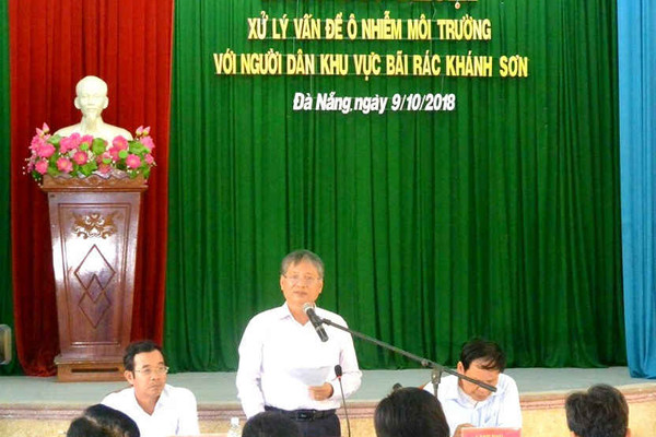Đà Nẵng: Miễn thu phí môi trường với các hộ dân sống quanh bãi rác Khánh Sơn