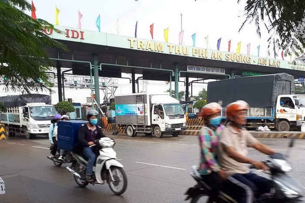 TP.HCM: Sắp thu phí tự động không dừng tại trạm An Sương - An Lạc