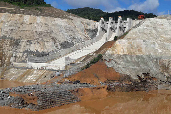 Quảng Nam: Thủy điện Sông Bung 2 chưa được tích nước sau sự cố vỡ đập