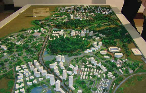Cấu trúc thị trấn sinh thái trong quy hoạch chung của Hà Nội