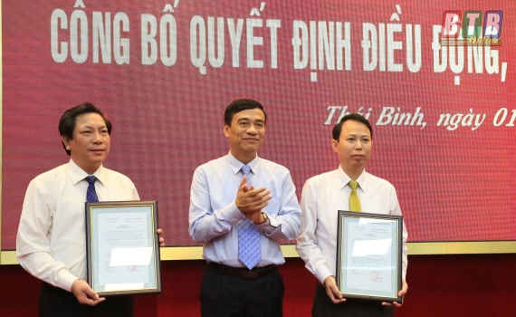 Ông Nguyễn Xuân Khánh giữ chức Giám đốc Sở Tài nguyên và Môi trường tỉnh Thái Bình