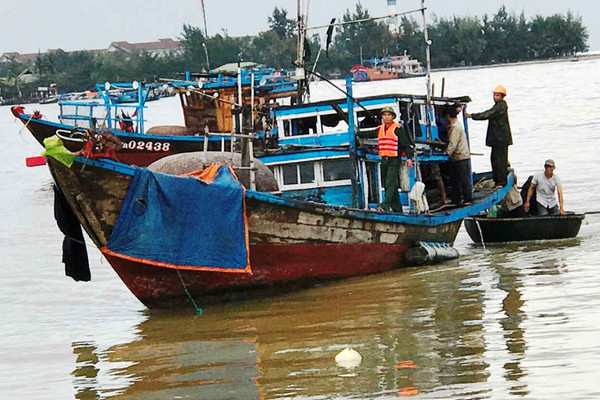 Quảng Nam: Đã tìm được ngư dân mất tích trên biển