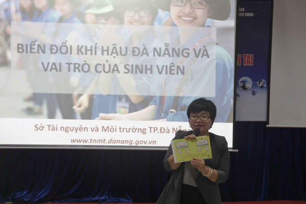 Đà Nẵng: Sinh viên là những “đại sứ” cho công tác tuyên truyền về BĐKH