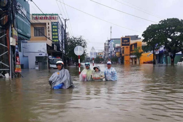 Miền Trung: Dự báo tiếp tục có mưa to đến rất rất to