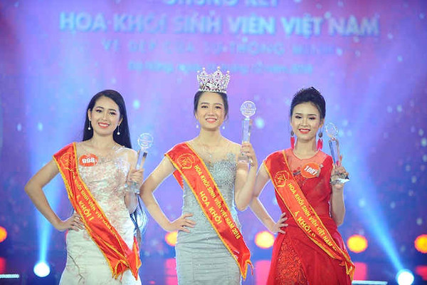 Nữ sinh ĐH Luật - Huế đăng quang Hoa khôi Sinh viên Việt Nam 2018