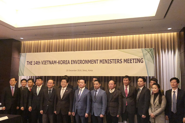 Hội nghị Bộ trưởng Môi trường Việt Nam - Hàn Quốc lần thứ 14