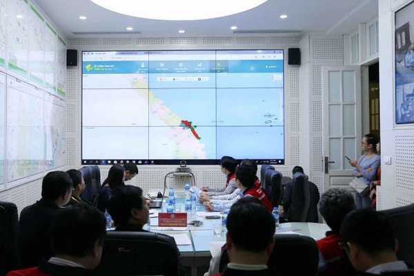 Diễn tập cảnh báo sóng thần tại Việt Nam