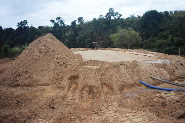 Sở TNMT Gia Lai yêu cầu kiểm tra, xử lý khai thác cát trái phép tại huyện Mang Yang