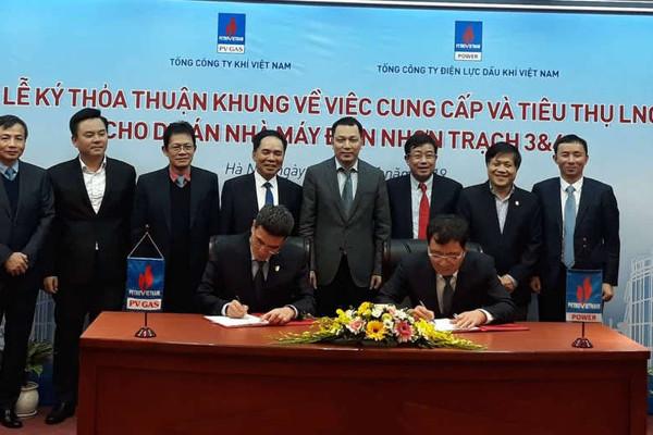 Ký thoả thuận cung cấp LNG nhà máy điện Nhơn Trạch 3&4