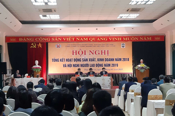 Tổng công ty công nghiệp Mỏ Việt Bắc tổng kết hoạt động sản xuất kinh doanh năm 2018