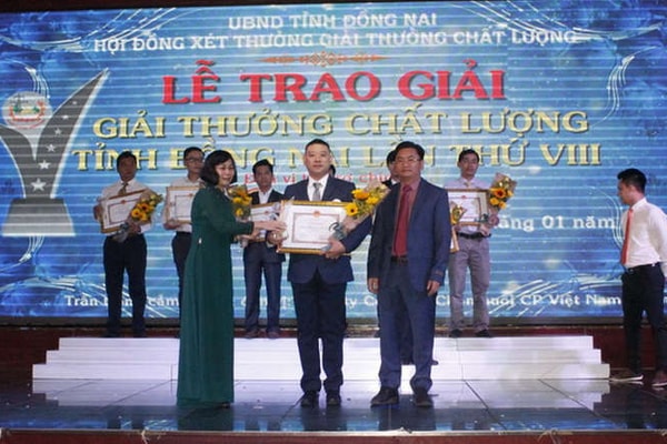 Vedan Việt Nam đạt Giải vàng Chất lượng Đồng Nai 2018