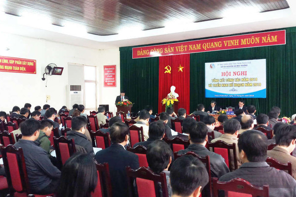 Sở TN&MT tỉnh Thừa Thiên Huế: Tiếp tục đẩy mạnh cải cách thủ tục hành chính